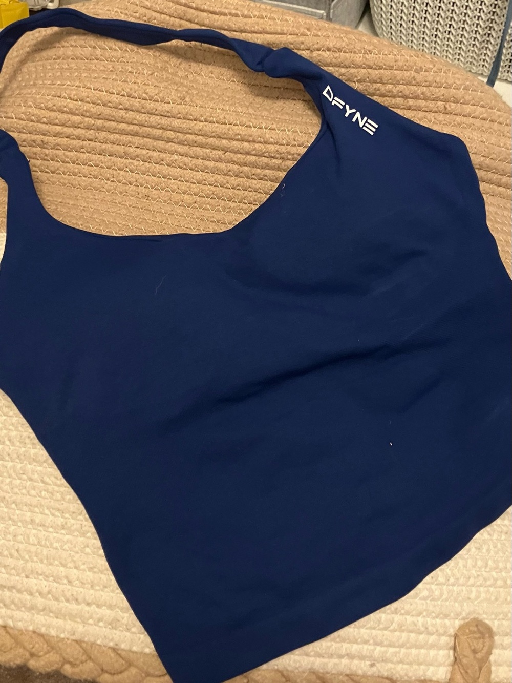 DFYNE Impact Halter Tank and Shorts - Picture 3 of 4